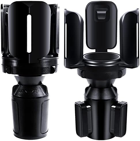 Octomo Car Cup Holder Expander, Hold 2.9"-5.5" Large Bottles,2 Pcs