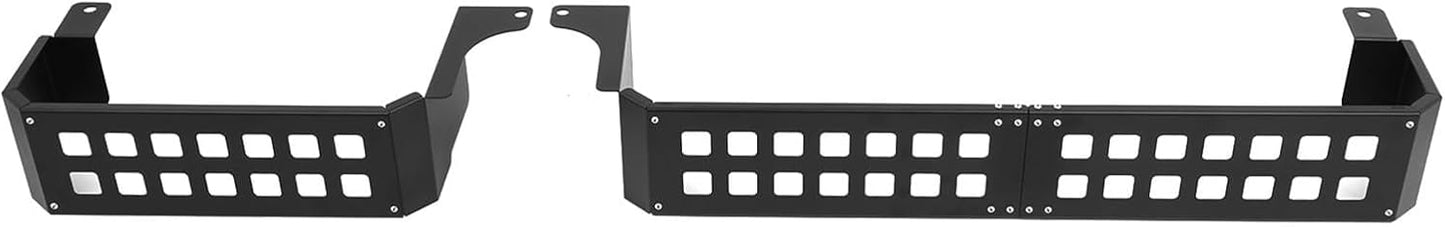 Linskip Under Seat Storage MOLLE Panel Compatible with 2018-2026+ RAM 1500 Crew Cab, Modular Storage Solution with MOLLE Panel for Organized Utility, Underseat Organizer