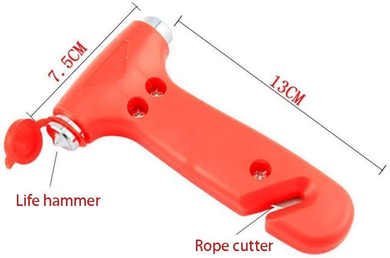 Window Breaker Seatbelt Cutter， Emergency Automotive Escape Tool，Life Hammer，Car Safety Essentials & Accessories ，Tempered Glass Breaker(2 Pack)