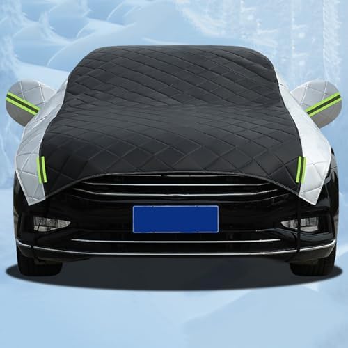 Car Cover Against Hail, Windshield Protector, Thicken Cover for SUV, Hail Blanket, Dustproof Snowproof for Sedan and Hatchback (Black, Sedan)