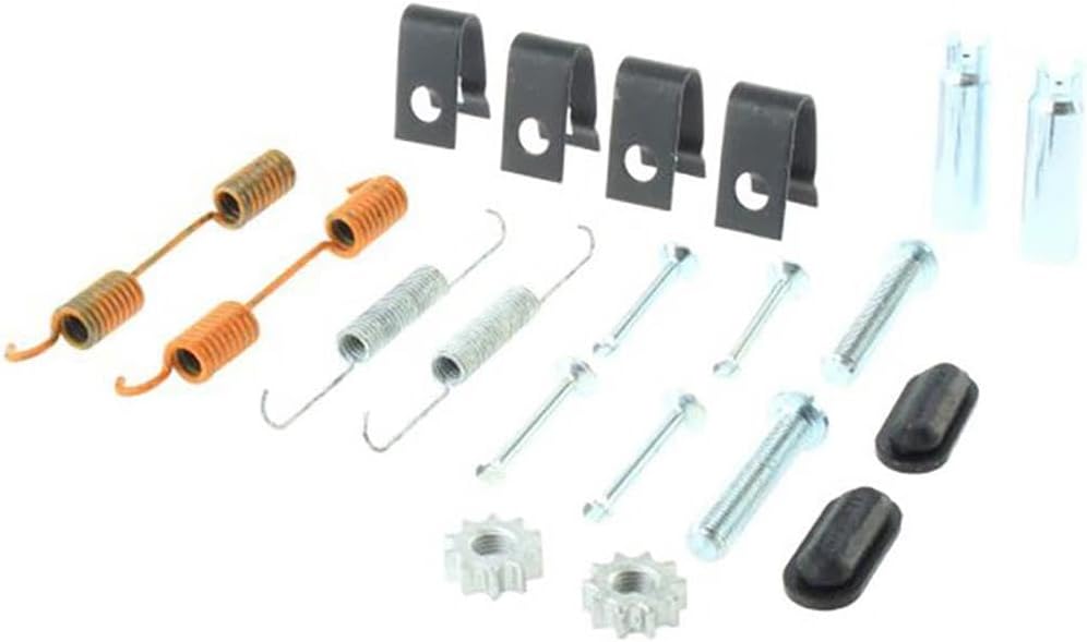 2X Rear Parking Brake Shoes Parking Brake Hardware Kit Emergency Brake Kit