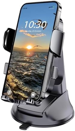 Boat Phone Holder, Suction Cup Boat Cell Phone Mount Marine Dashboard