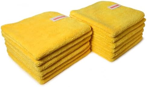 Mothers Professional Grade Premium Microfiber Towels, 16”x16” (90-90004)