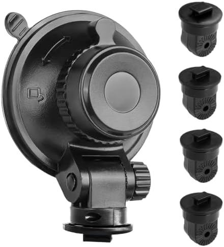 Sportway S504 Pro Dash Cam Mount (5th Gen) 360°+180° Secure Adjustable View