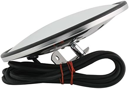 GG Grand General 33082 8” Round Convex Heated Blind Spot Mirror for Trucks, Buses, Utility Vehicles and more