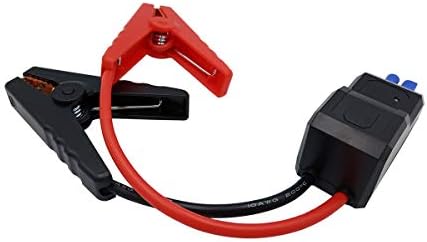 EC-5 Replacement Car Portable Battery Jump Starter Smart Cable, EC5 Car Battery Smart Clamps, 12V, 15A, Anti-short Connection & Reverse Charging Protection, All Copper Material