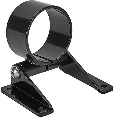 Speedway Motors Universal Steering Column Mount, Adjustable Angle, Fits 2 Inch OD Column Tubes, Easy Installation, Black Finish, Simple 4-Bolt Floor Mounting Design