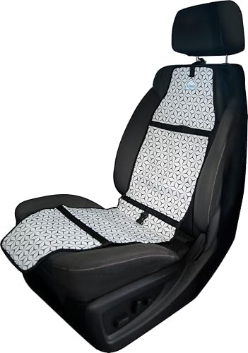 Cool Carats Car Seat Cooling Pad for Adult – COOLTECH Car Seat Cooler for Hot Weather – Innovative Cooling Pad Offers Quick Relief and Comfort, Your Summer Essential for Travel (Tuxedo)