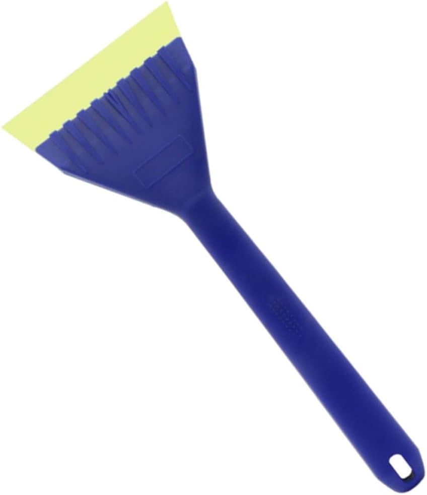 FENICAL Car Ice Scraper Brush with Long Handle for Windshield Snow