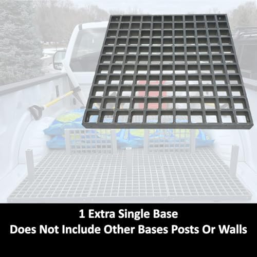Keyfit Tools Gridius-Maximus Professional Contractor Grade Truck Bed Organizer Cargo System Modular Divider Trunk SUV Trailer Expandable Storage Secure Loads Custom Ridged Upgrade from A Net Or Bar