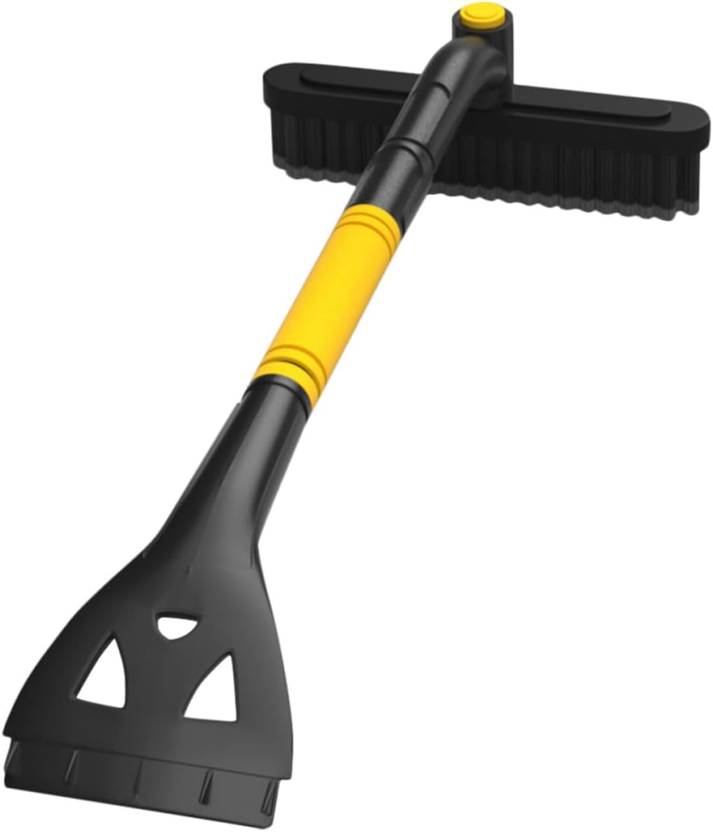 Car Snow Scraper and Brush, Ice Tool Xmas 64-80cm Extendable