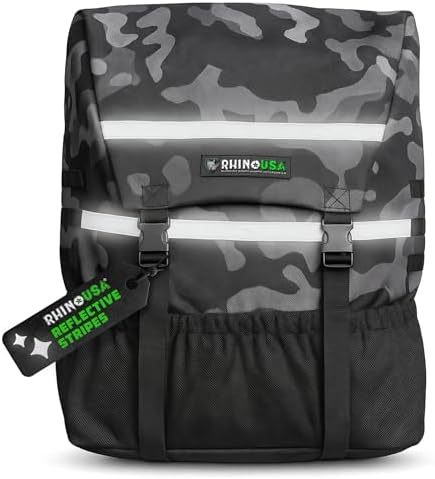 Rhino USA Spare Tire Trash Bag - Ultimate Car Storage Solution For Overlanding Accesories, Firewood, Water, Camping Essentials and More! - Camo