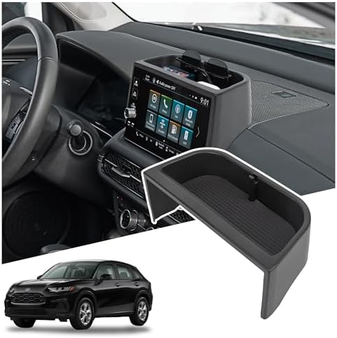 Center Console Organizer Dashboard Tray Compatible with 2023-2026 Honda HR-V Interior Accessories, Dashboard Storage Organizer Box, Fits Both Honda HRV 7-inch and 9-inch Screen