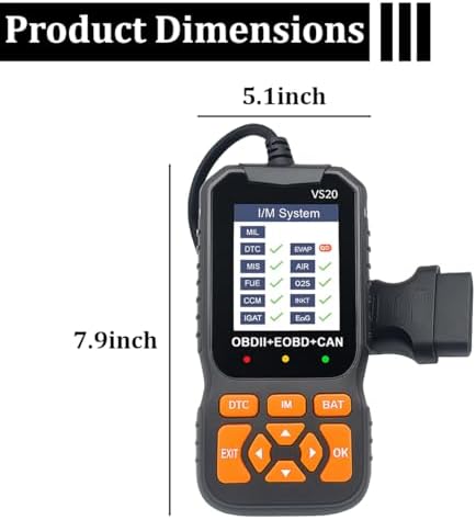 V520 OBD2 Automotive Diagnostic Scanner and Code Reader