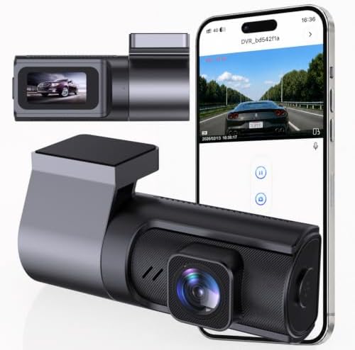 2K Dash Cam Front Camera for Car
