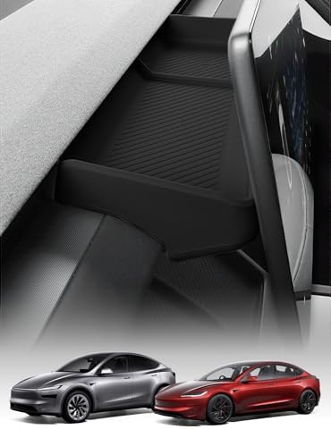 AUTOR Behind Screen Storage Box Center Console Organizer for Tesla Model 3/Y Tissue box Sunglasses & Phone Holder Fits for 2024-2025 Model 3 Highland and 2025 Model Y Juniper