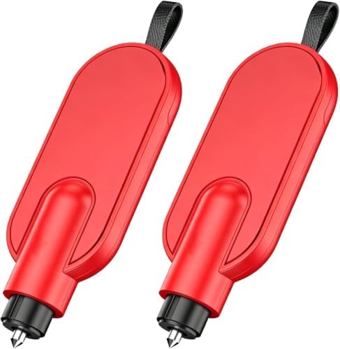 2 Pack Underwater Car Emergency Escape Tool, Hidden Seatbelt