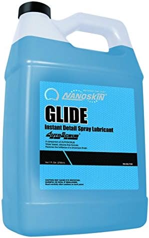 Nanoskin GLIDE Silicone Free Spray Detailer 16 oz - Use with Autoscrub/Clay Bar After Car Wash | Leaves No Residue Before Wax Sealant Coating | Automotive, Home, Garage, DIY & More | Concentrated