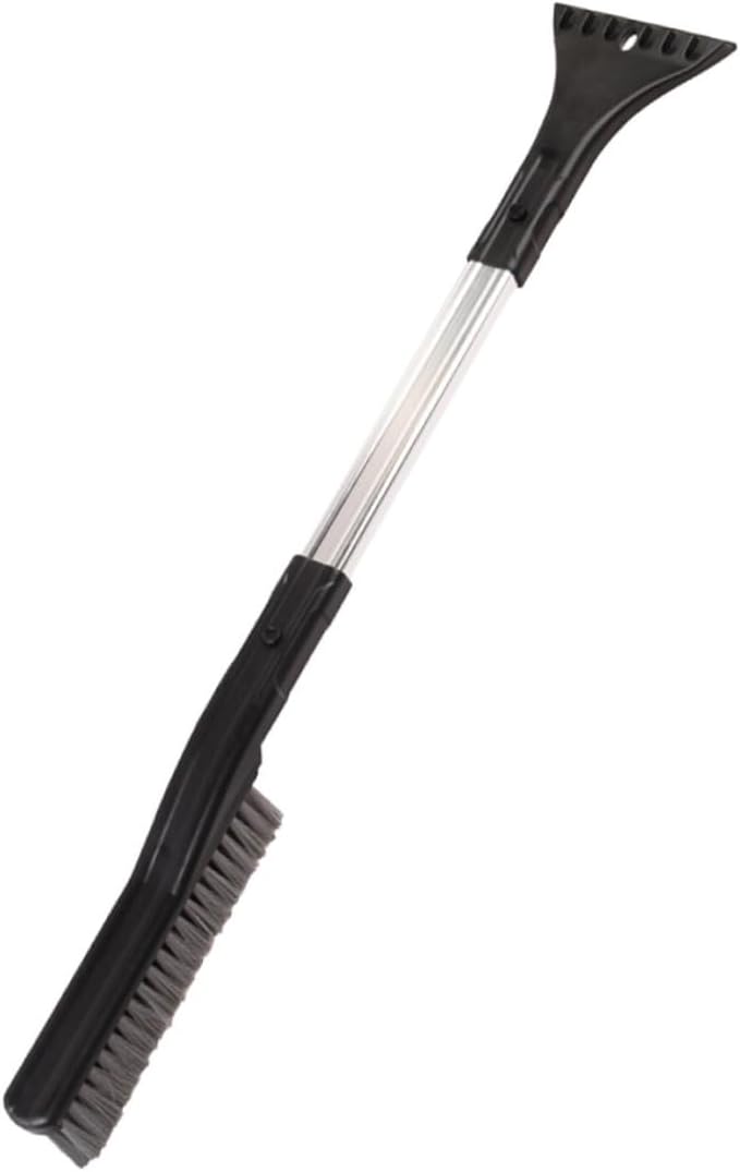 LIOOBO Car Snow Removal Tools Automotive Snow Brush Abs Brush Aluminum Handle Windshield Defroster