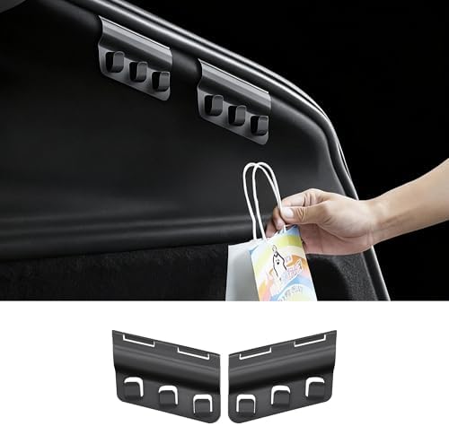 Trunk Grocery Bag Hook ABS Trunk Hook for Tesla Model Y Juniper Accessories 2025 2026 Trunk Organizer 2PC