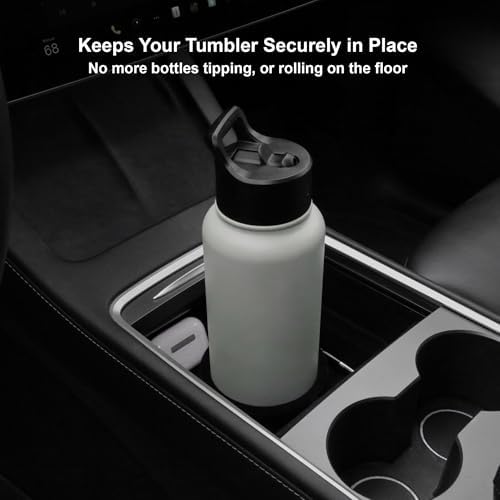 Gen 1 Cup Holder Insert for Tesla Y & 3 Fits 26–32 oz Bottles
