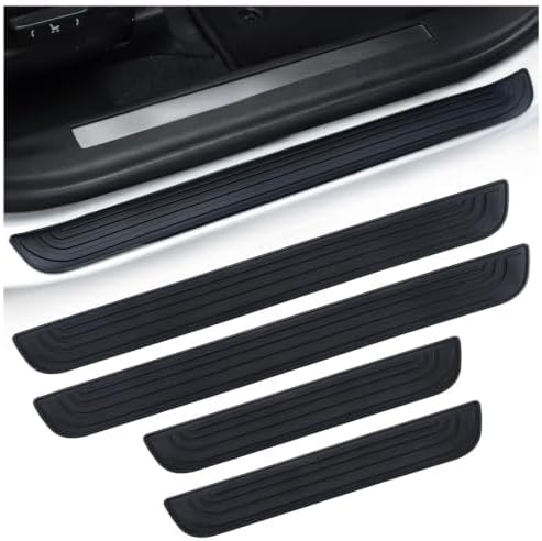4 PCS Car Door Sill Protector for Honda CRV CR-V Sport Touring Hybrid 2023-2026