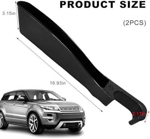 2 PCS Car Seat Gap Filler, Multifunctional Auto Side Seat Crevice Filler with Charging Hole, Car Gap Blocker Storage Box Inserts Between Seat & Console for Key Phone Card