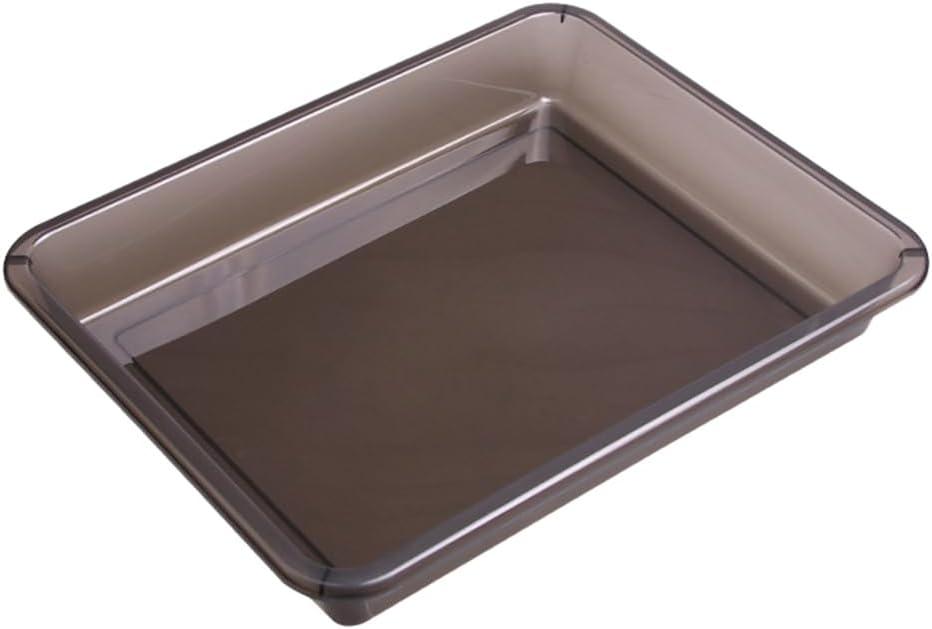 VICASKY Trunk Boot Mat Tray for Car Floor Protection,Multi-Purpose Plastic Shoe Trays Mat Auto Organizer Compact Case Storage Entryways for Essentials and Sundries 14.93X11.99X2.36in
