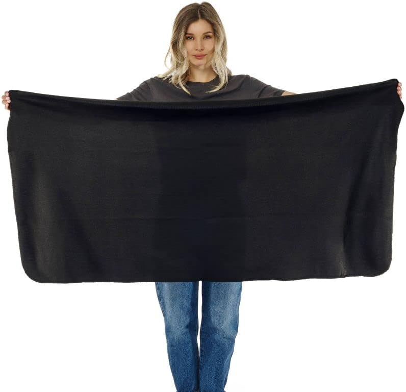Lewis N. Clark Ultimate Comfort Set + Portable Travel Kit for Airplane, Includes Inflatable Pillow + Zippered Carrying Case, Cozy Fleece Blanket, Eye Mask for Sleeping & Foam Ear Plugs, Navy