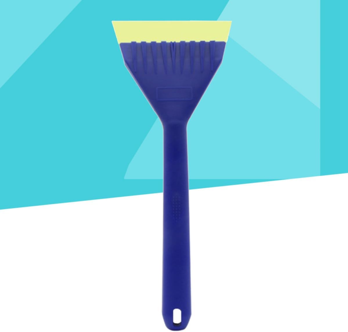 FENICAL Car Ice Scraper Brush with Long Handle for Windshield Snow