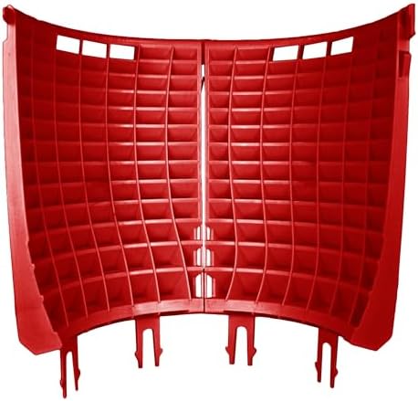 DETAIL GUARDZ Dirt Lock Scrub Wall 180/360, Red