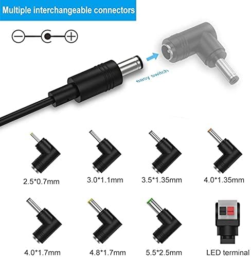 12V DC Car Charger for Portable DVD Player DBPOWER Sylvania RCA