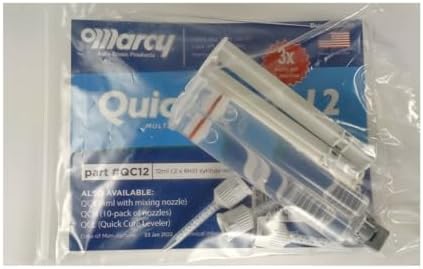 BAP Marcy Quick Cure Auto Windshield Rain Sensor (Lens) Multi Gel Kit 12ml 2Part