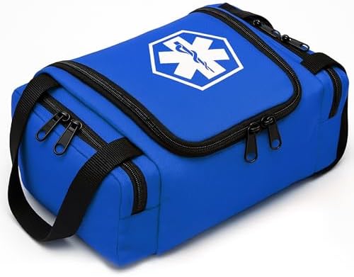 Dixie EMS Dixigear Empty First Responder II Bag 10.5" x 5" x 8" - Blue