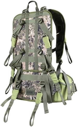skiguard Universal Tree Stand Carrier: Lightweight Tree Stand Transport System Harness, Adjustable Treestand Carry Backpack Straps, Comfortable Padded Back Pack Straps, Fits Most Tree Stands