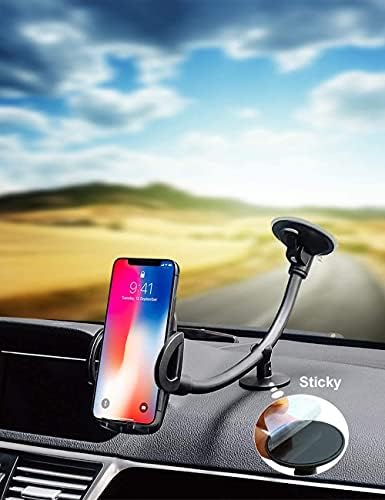 Portable Electronic Device Mount, Black, Compatible with iPhone 11 Pro Max/11/XS Max/XS/XR/X/8 Plus/8/7 Plus/7/6S Plus/6S/SE
