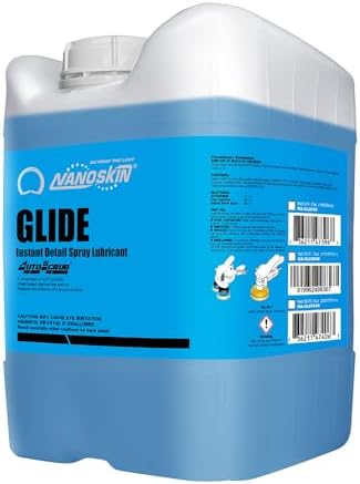 Nanoskin GLIDE Silicone Free Spray Detailer 16 oz - Use with Autoscrub/Clay Bar After Car Wash | Leaves No Residue Before Wax Sealant Coating | Automotive, Home, Garage, DIY & More | Concentrated