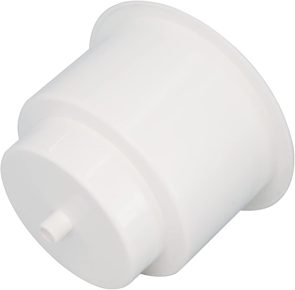 Yuanhe White Plastic Cup Drink Holder Insert with Drain for Boat Car Marine Rv, 8PCS
