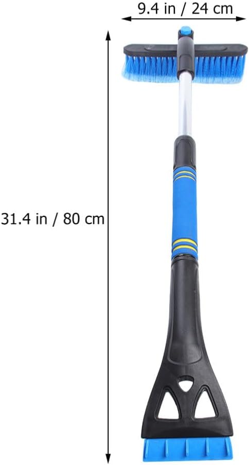 Car Snow Ice Scraper Brush and Shovel for Windshield Cleaning