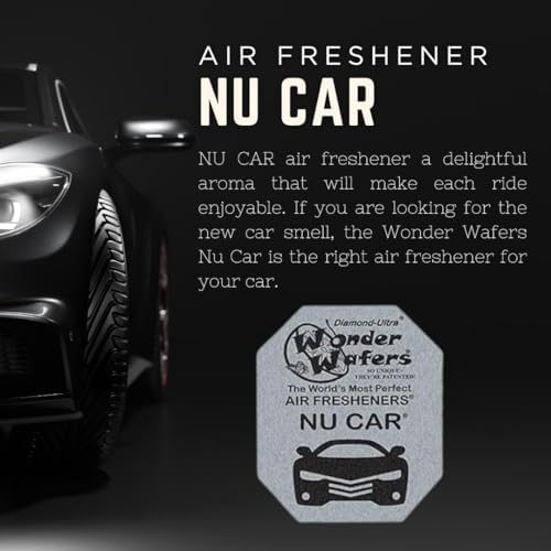 Wonder Wafers 250 Count Unwrapped Automobile Professional Use Air Fresheners Car and Truck Detail (Nu Car)