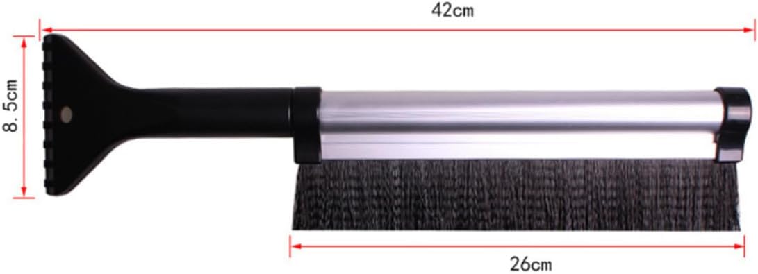 Levemolo Extendable Snow Brush for Car and Motorcycle Ice Scraper
