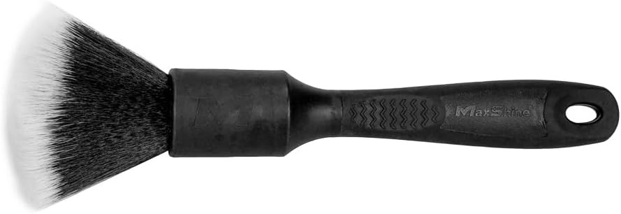 Maxshine Small Universal Black ESS Ever So Soft Detailing Brush – Professional Brush for Interior, Exterior, Leather Seats, Engine Bay & Wheels – Premium Car Care Detailing Tool