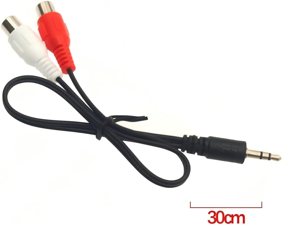 Universal Bluetooth AUX in 3.5mm 2RCA 3RCA Jack Cable Replacement Connect MP3 Phone Audio Auxiliary Input Adapter