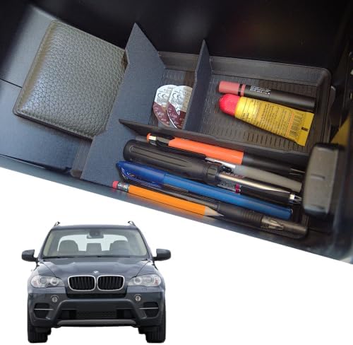 GOYU Center Console Organizer for 2007-2013 BMW X5 (E70) / X6 (E71) Made In USA