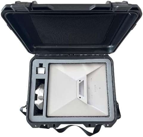 INNVO Starlink Mini Travel Case - IP67 Waterproof Hard Shell Carrying Case with Precision-Cut Foam fits Satellite Internet System V4