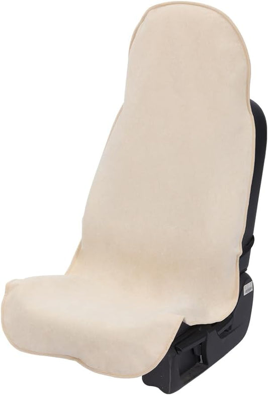 Waterproof Car Seat Cover Universial Fits Car Sweat Towel for Trucks SUV Car Seat Protector Beige