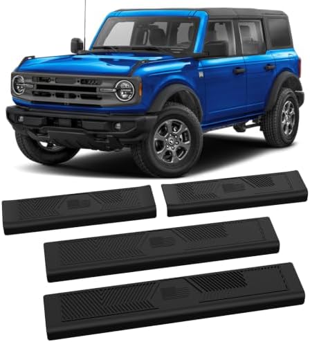Door Sill Protector Compatible with 2021-2026 Ford Bronco