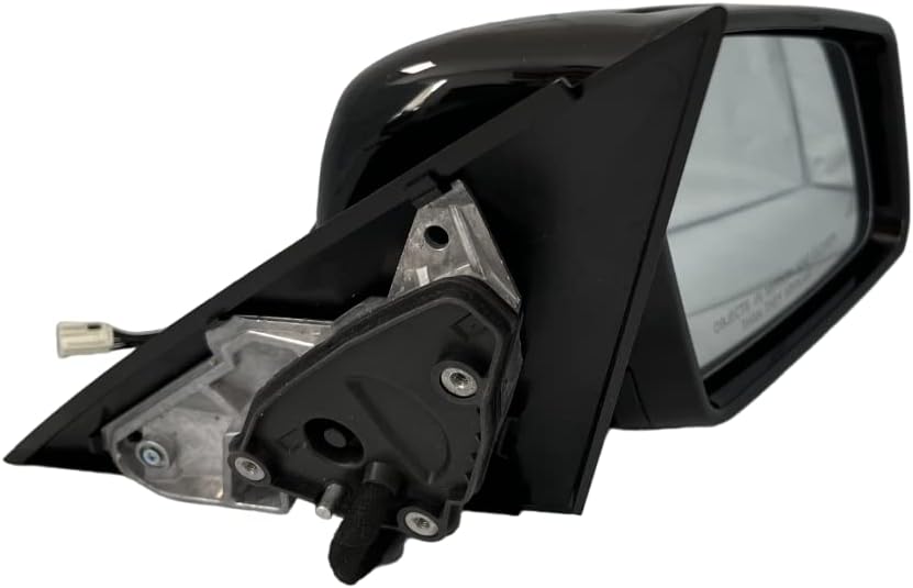 #86 8th Gear Black Right Passenger Side Mirror with Blind Spot Compatible with Mercedes E350 E400 E550 E63 AMG 2010 2011 2012 2013 2014 2015 2016 E 350 E 400 E 550 E 63