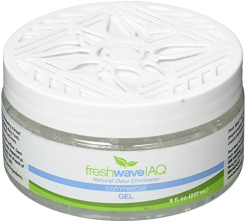 Fresh Wave IAQ Commercial Odor Eliminating Gel, 8 Fl. Oz. | Odor Absorbers for Home | Safer Odor Relief | Natural Plant-Based Odor Eliminator | Replace Every 15-60 Days