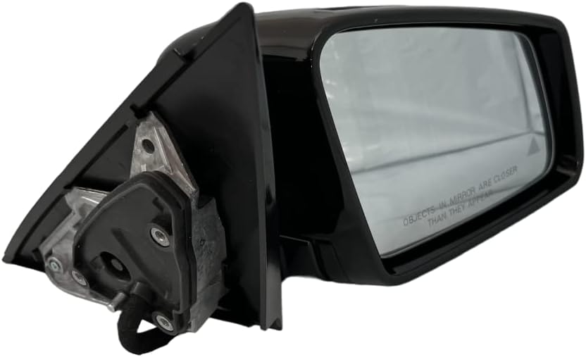 #86 8th Gear Black Right Passenger Side Mirror with Blind Spot Compatible with Mercedes E350 E400 E550 E63 AMG 2010 2011 2012 2013 2014 2015 2016 E 350 E 400 E 550 E 63